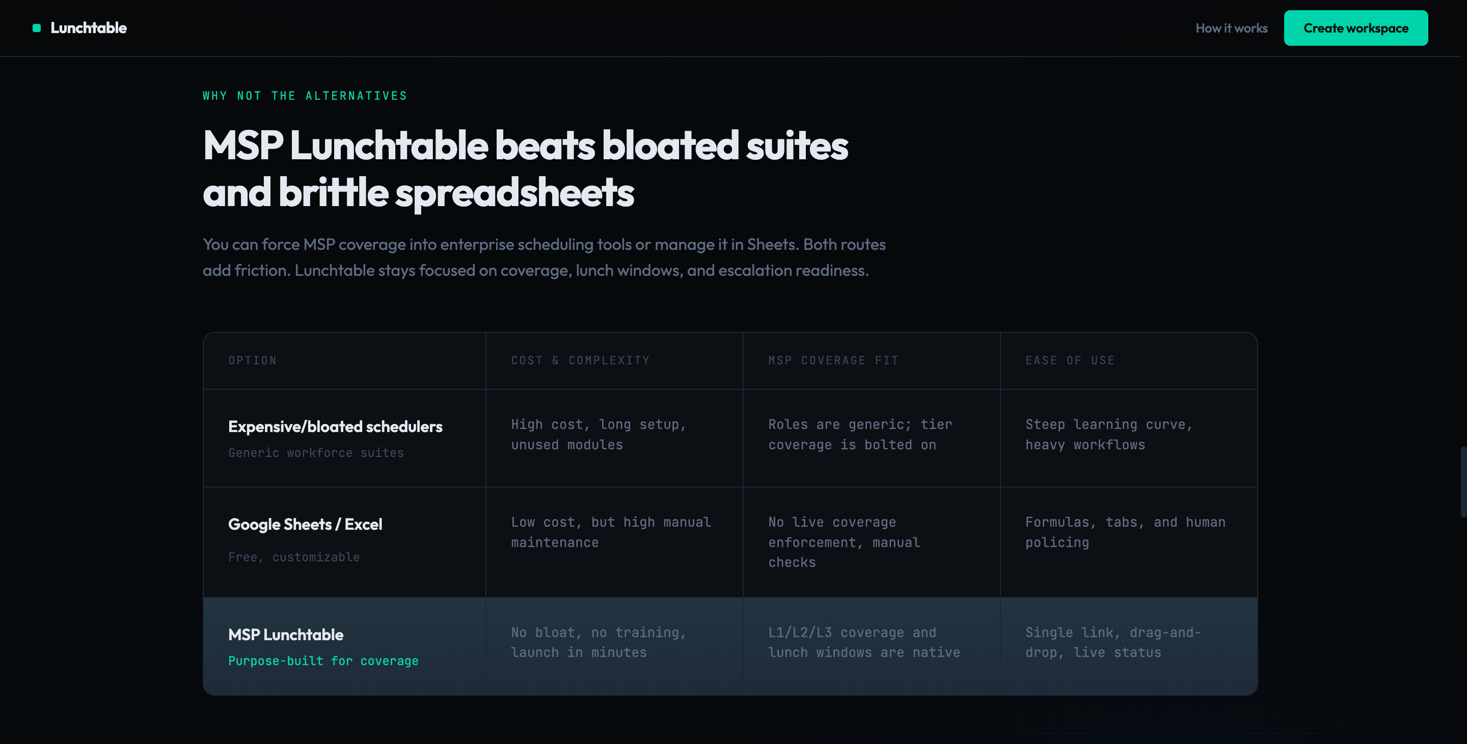MSP Lunchtable — design 3