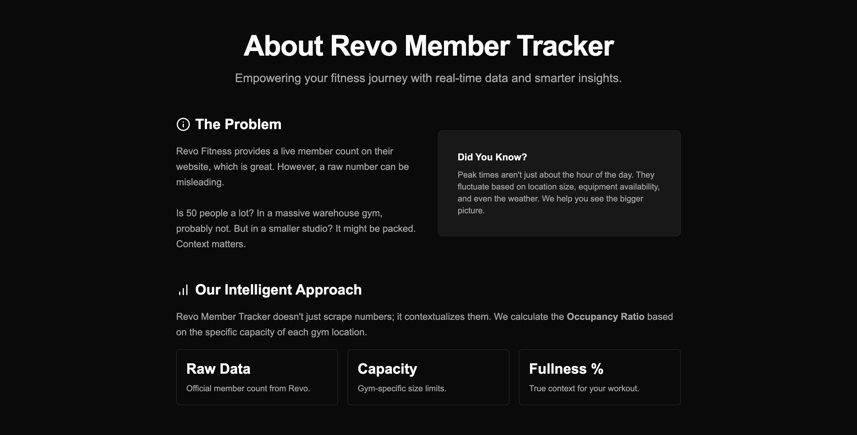 Revo Member Tracker — design 4