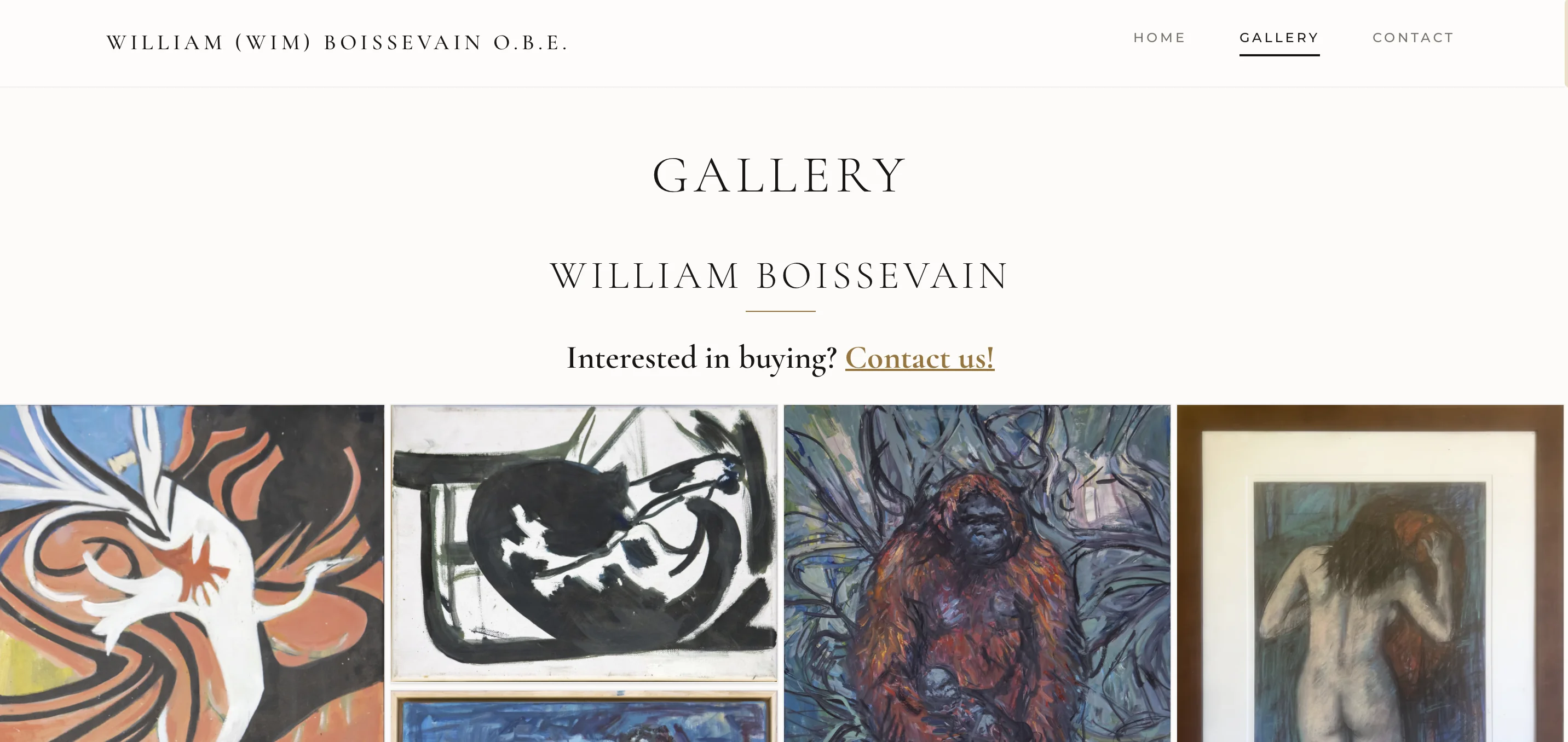 William Boissevain — design 3