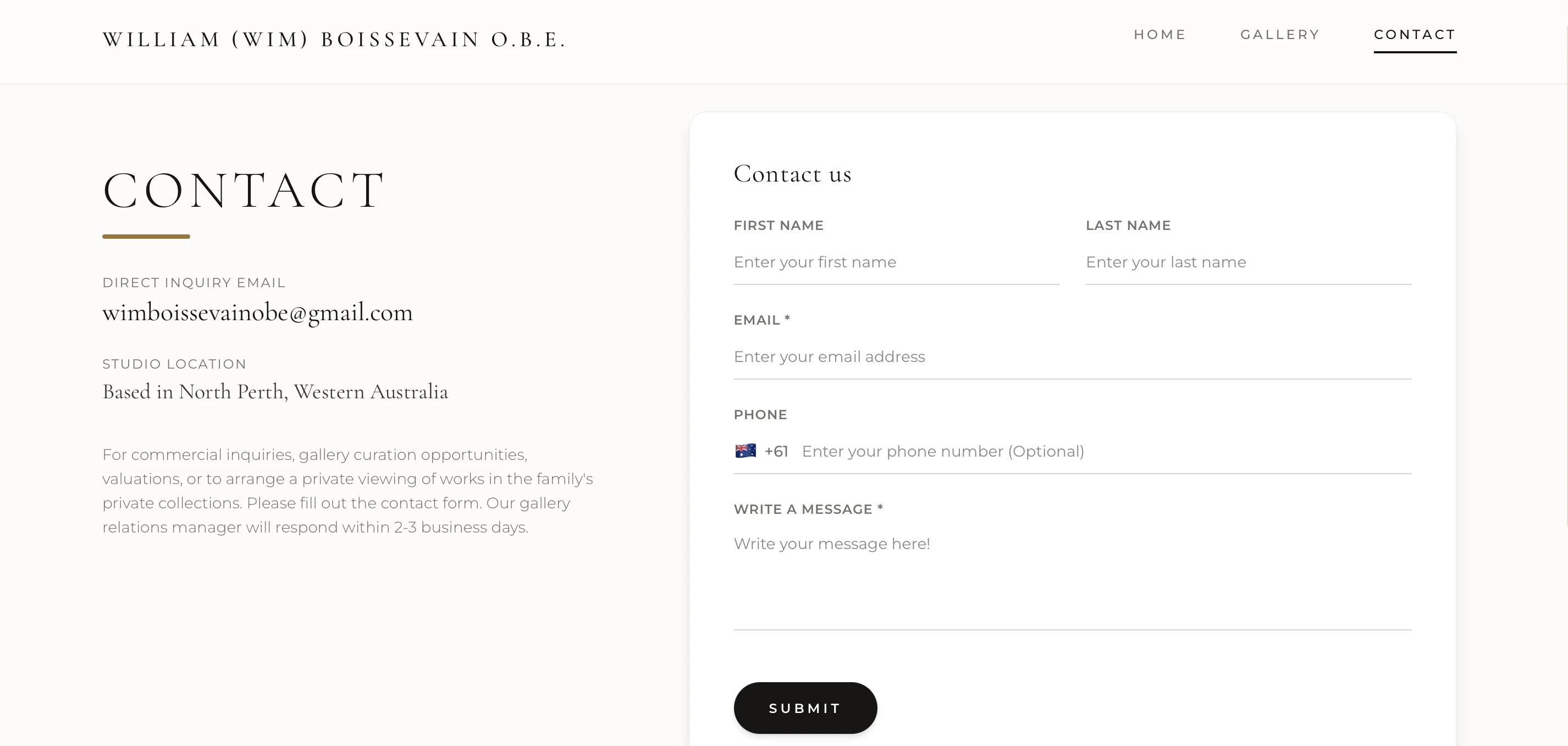 William Boissevain — design 5